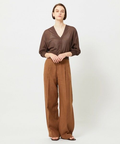 BEIGE, / ベイジ, カーディガン・ボレロ | 【洗える】MOISE / 2WAYドルマンカーディガン | 詳細4