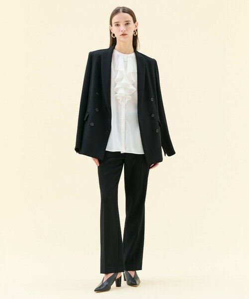 BEIGE, / ベイジ, テーラードジャケット | 【洗える】ALAINA / ダブルジャケット | 詳細8