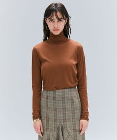 BEIGE, / ベイジ, カットソー | 【洗える】SORE / シアーコットンハイネックカットソー