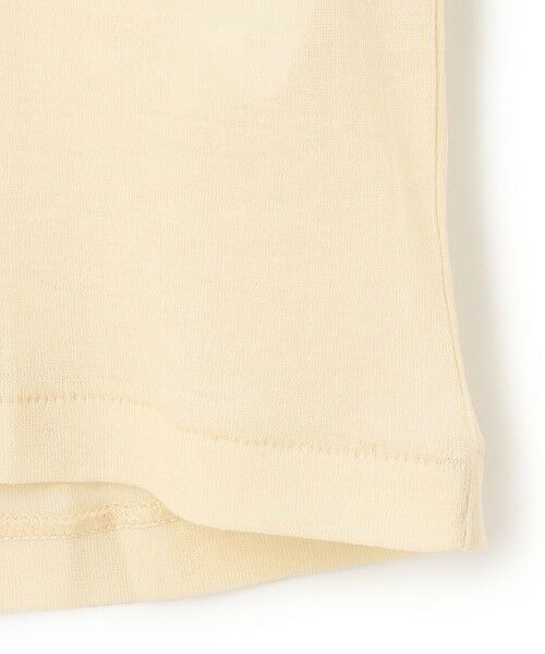 BEIGE, / ベイジ, カットソー | 【洗える】SORE / シアーコットンクルーネックカットソー | 詳細13