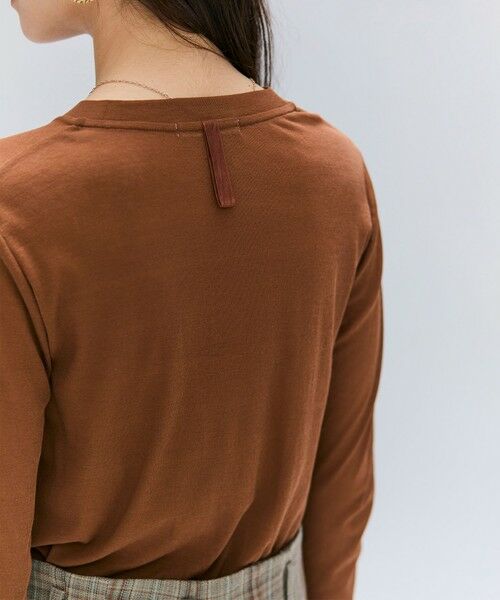 BEIGE, / ベイジ, カットソー | 【洗える】SORE / シアーコットンクルーネックカットソー | 詳細21