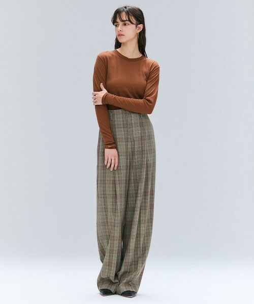 BEIGE, / ベイジ, カットソー | 【洗える】SORE / シアーコットンクルーネックカットソー | 詳細22