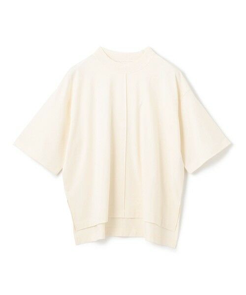 BEIGE, / ベイジ, カットソー | 【BEIGE、ecru/WEB限定・洗える】JERSEY STITCH / コットンハーフスリーブトップス | 詳細2