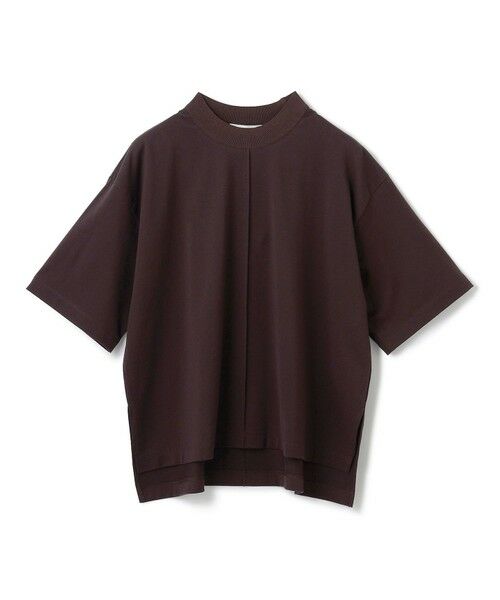 BEIGE, / ベイジ, カットソー | 【BEIGE、ecru/WEB限定・洗える】JERSEY STITCH / コットンハーフスリーブトップス | 詳細5