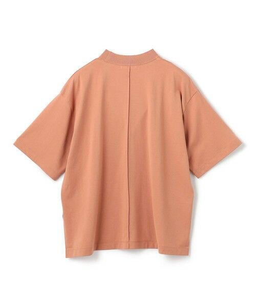 BEIGE, / ベイジ, カットソー | 【BEIGE、ecru/WEB限定・洗える】JERSEY STITCH / コットンハーフスリーブトップス | 詳細9