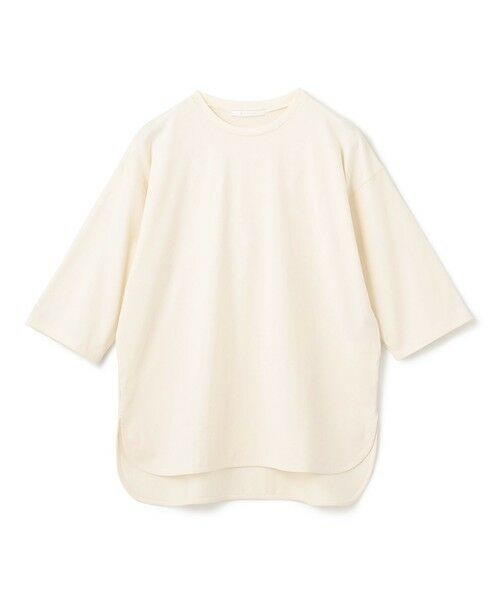 BEIGE, / ベイジ, カットソー | 【BEIGE、ecru/WEB限定・洗える】JERSEY STITCH / コットンオーバサイズトップス | 詳細3