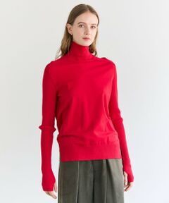 BEIGE, / ベイジ, ニット・セーター | 【洗える】WILLOW / サムホールハイネックニット