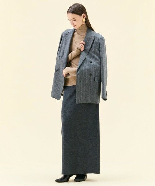 BEIGE, / ベイジ, ニット・セーター | 【洗える】WILLOW / サムホールハイネックニット | 詳細7