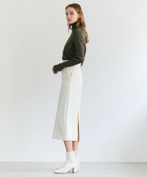 BEIGE, / ベイジ, ニット・セーター | 【洗える】WILLOW / サムホールハイネックニット | 詳細15