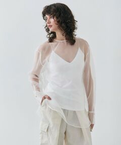 ERICA / シルクシースルーブラウス