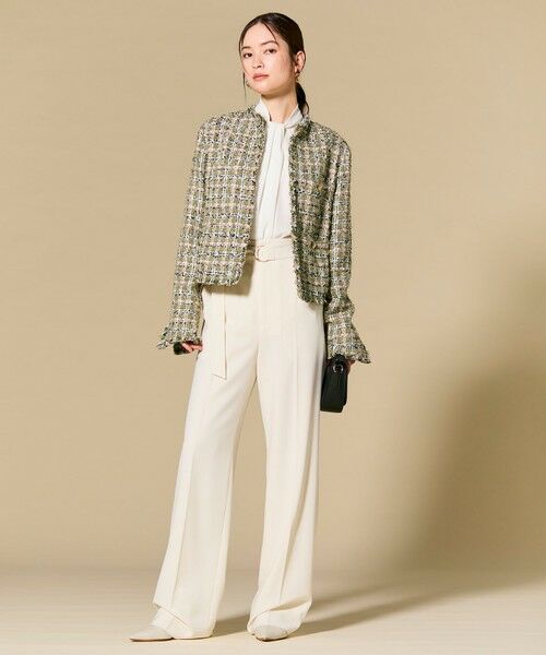 BEIGE, / ベイジ, シャツ・ブラウス | ANITA / ロングスリーブタックブラウス | 詳細12