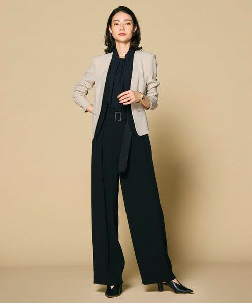 BEIGE, / ベイジ, シャツ・ブラウス | ANITA / ノースリーブタックブラウス | 詳細2