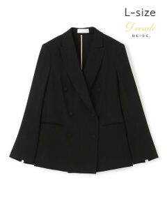 BEIGE, / ベイジ, テーラードジャケット | 【洗える・L-size】CINDY / ダブルブレストジャケット