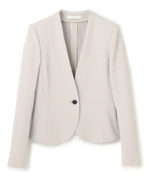 BEIGE, / ベイジ, ノーカラージャケット | 【セットアップ対応】LUIZA / ノーカラージャケット | 詳細8