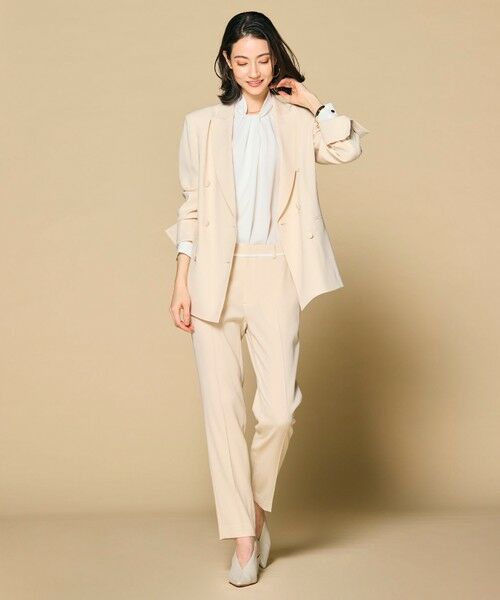 BEIGE, / ベイジ, テーラードジャケット | 【洗える】CINDY / ダブルブレストジャケット | 詳細7
