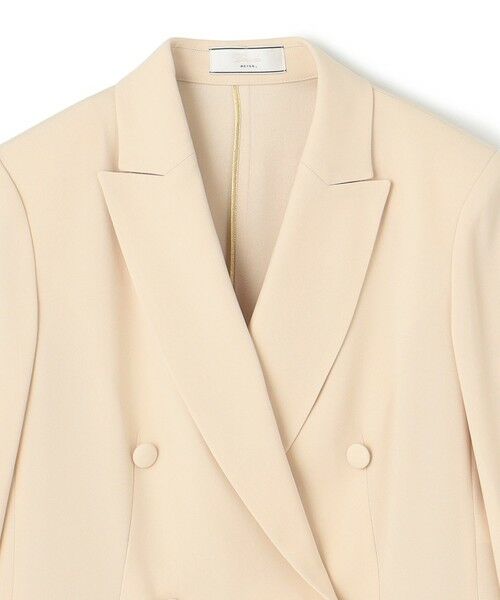 BEIGE, / ベイジ, テーラードジャケット | 【洗える】CINDY / ダブルブレストジャケット | 詳細13