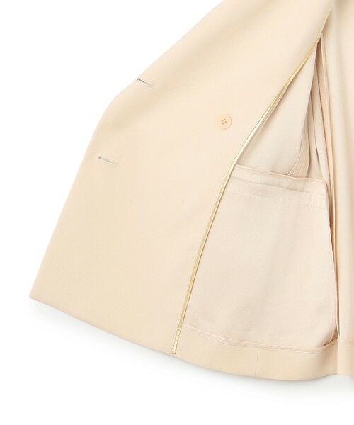 BEIGE, / ベイジ, テーラードジャケット | 【洗える】CINDY / ダブルブレストジャケット | 詳細19