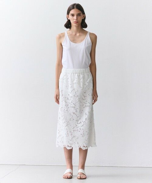 BEIGE, / ベイジ, カットソー | 【洗える】BROIS / コットンシャツテールタンクトップ | 詳細14