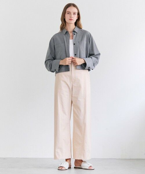 BEIGE, / ベイジ, カットソー | 【洗える】BROIS / コットンシャツテールタンクトップ | 詳細15