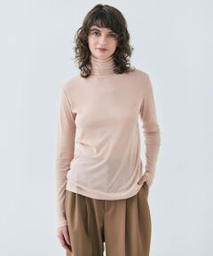 BEIGE, / ベイジ, カットソー | SORE / コットンシアーハイネックカットソー