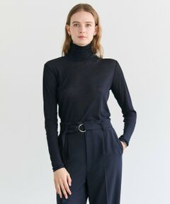 BEIGE, / ベイジ, カットソー | SORE / コットンシアーハイネックカットソー