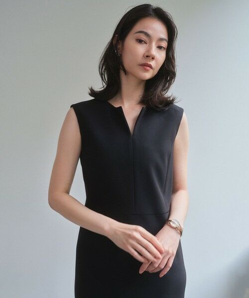 BEIGE, / ベイジ, ロング・マキシ丈ワンピース | 【セットアップ対応】LUIZA / Iラインワンピース | 詳細1