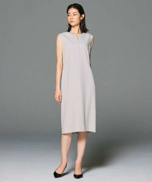 BEIGE, / ベイジ, ロング・マキシ丈ワンピース | 【セットアップ対応】LUIZA / Iラインワンピース | 詳細7