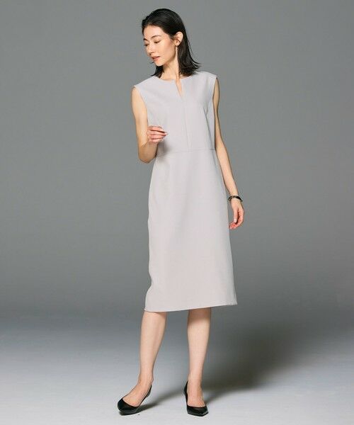 BEIGE, / ベイジ, ロング・マキシ丈ワンピース | 【セットアップ対応】LUIZA / Iラインワンピース | 詳細8