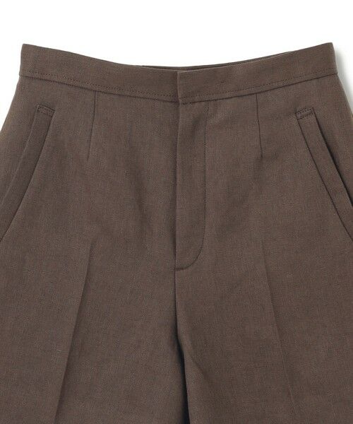 BEIGE, / ベイジ, その他パンツ | 【CLASSY. 4月号掲載】CRINUM / リネンショートパンツ | 詳細7
