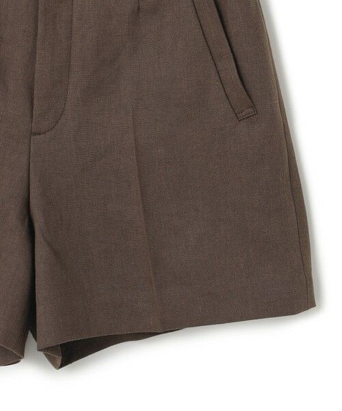 BEIGE, / ベイジ, その他パンツ | 【CLASSY. 4月号掲載】CRINUM / リネンショートパンツ | 詳細11