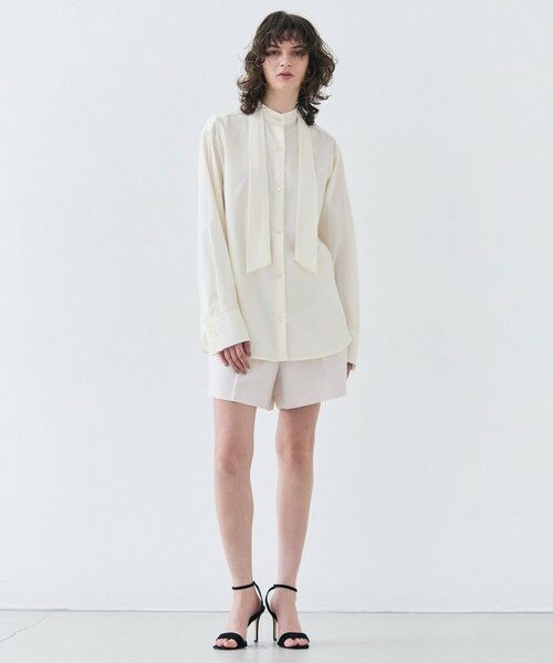 BEIGE, / ベイジ, その他パンツ | 【CLASSY. 4月号掲載】CRINUM / リネンショートパンツ | 詳細13