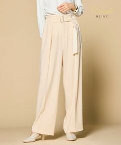 BEIGE, / ベイジ, その他パンツ | 【洗える・クロワッサン掲載】CINDY / ワイドパンツ