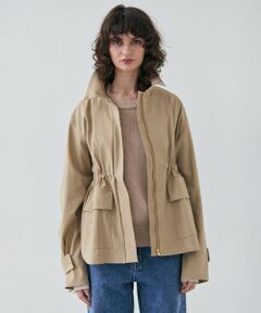 BEIGE, / ベイジ, ブルゾン | 【Precious 4月号掲載】IBERIS / スタンドカラーブルゾン