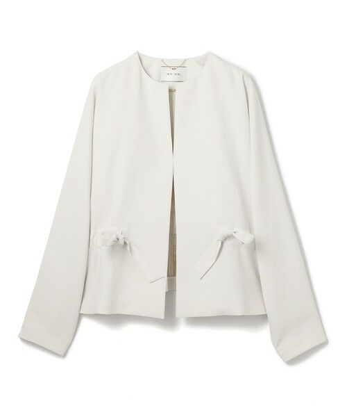 BEIGE, / ベイジ, ノーカラージャケット | 【洗える・VERY3月号掲載】PORDIC / ノーカラードルマンジャケット | 詳細16