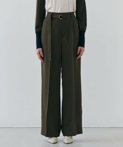 BEIGE, / ベイジ, その他パンツ | 【洗える・Precious 4月号掲載】JASMINE / ベルト付きワイドストレートパンツ