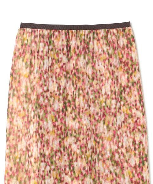 BEIGE, / ベイジ, ミニ・ひざ丈スカート | 【洗える】BORONIA / フラワーシフォンロングスカート | 詳細8