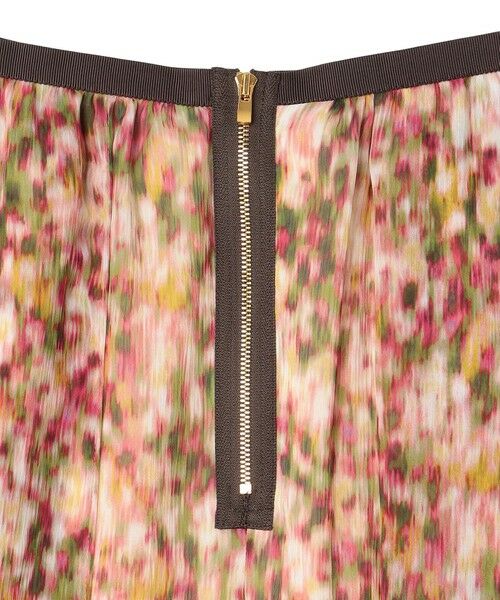 BEIGE, / ベイジ, ミニ・ひざ丈スカート | 【洗える】BORONIA / フラワーシフォンロングスカート | 詳細10