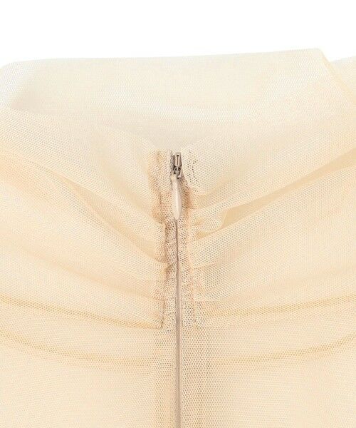 BEIGE, / ベイジ, シャツ・ブラウス | 【洗える・Precious 7月号掲載】TAMARIX / ストレッチチュールハイネックブラウス | 詳細9