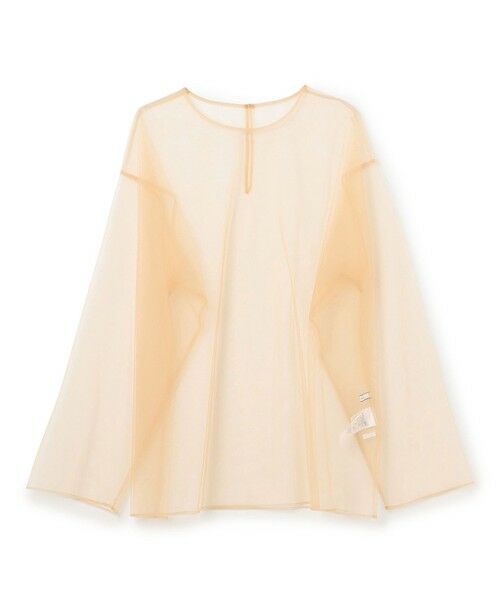 BEIGE, / ベイジ, シャツ・ブラウス | 【洗える・Oggi 6月号掲載】SILENE / オーバーサイズチュールブラウス | 詳細4