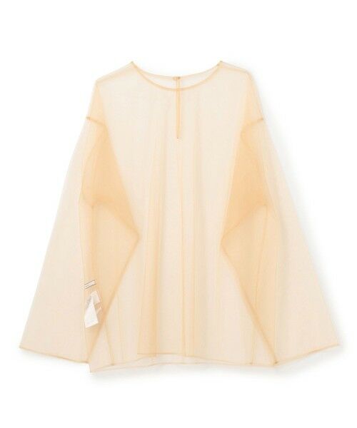 BEIGE, / ベイジ, シャツ・ブラウス | 【洗える・Oggi 6月号掲載】SILENE / オーバーサイズチュールブラウス | 詳細5