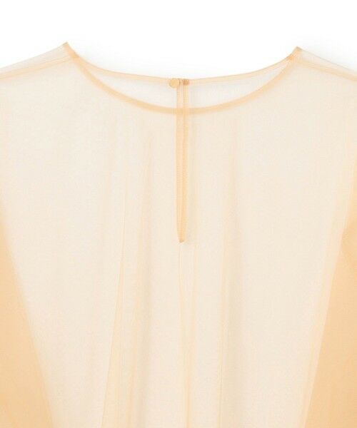 BEIGE, / ベイジ, シャツ・ブラウス | 【洗える・Oggi 6月号掲載】SILENE / オーバーサイズチュールブラウス | 詳細9