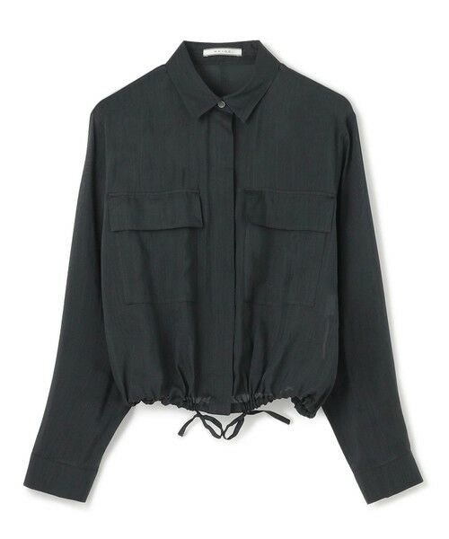 BEIGE, / ベイジ, シャツ・ブラウス | 【洗える・Precious 6月号掲載】PAULINE / ビックポケットドロストリネンブラウス | 詳細3