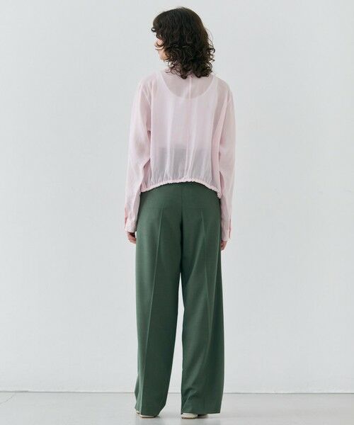 BEIGE, / ベイジ, シャツ・ブラウス | 【洗える・Precious 6月号掲載】PAULINE / ビックポケットドロストリネンブラウス | 詳細5