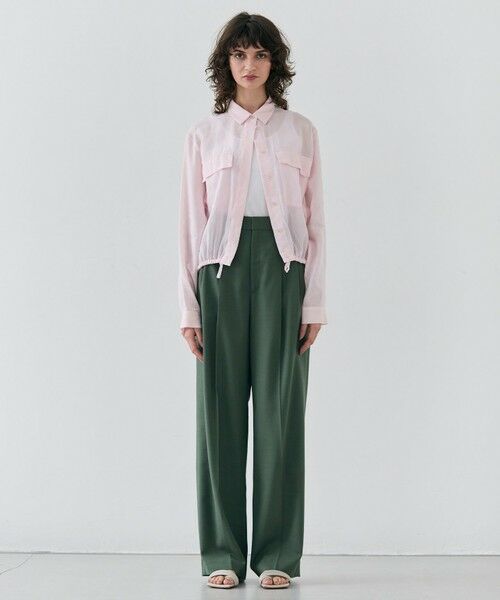 BEIGE, / ベイジ, シャツ・ブラウス | 【洗える・Precious 6月号掲載】PAULINE / ビックポケットドロストリネンブラウス | 詳細6