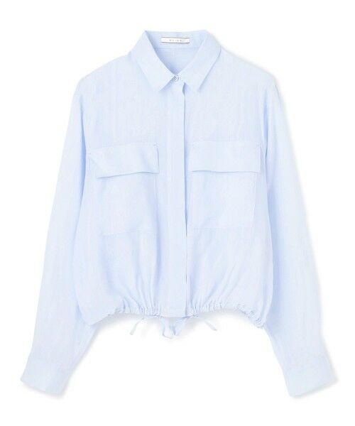 BEIGE, / ベイジ, シャツ・ブラウス | 【洗える・Precious 6月号掲載】PAULINE / ビックポケットドロストリネンブラウス | 詳細18