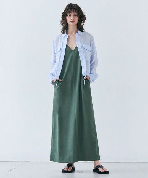 BEIGE, / ベイジ, シャツ・ブラウス | 【洗える・Precious 6月号掲載】PAULINE / ビックポケットドロストリネンブラウス | 詳細17