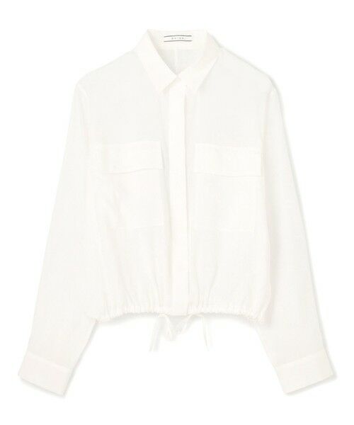 BEIGE, / ベイジ, シャツ・ブラウス | 【洗える・Precious 6月号掲載】PAULINE / ビックポケットドロストリネンブラウス | 詳細21