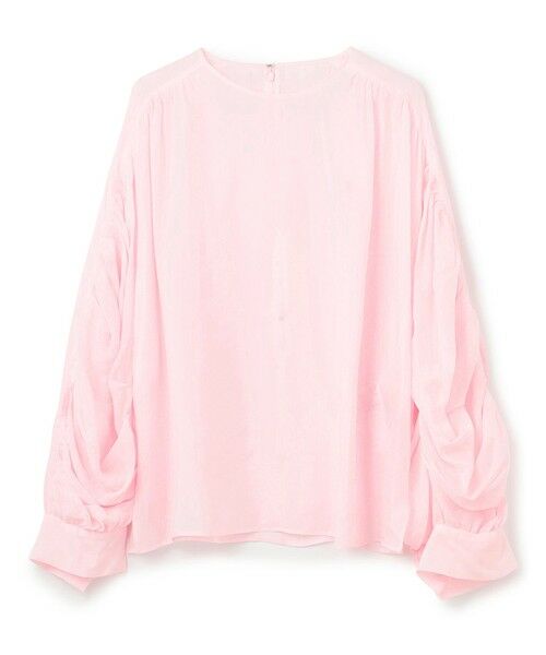 BEIGE, / ベイジ, シャツ・ブラウス | 【洗える】PAULINE / タックギャザーリネンボリュームブラウス | 詳細6