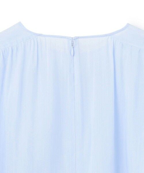 BEIGE, / ベイジ, シャツ・ブラウス | 【洗える】PAULINE / タックギャザーリネンボリュームブラウス | 詳細15