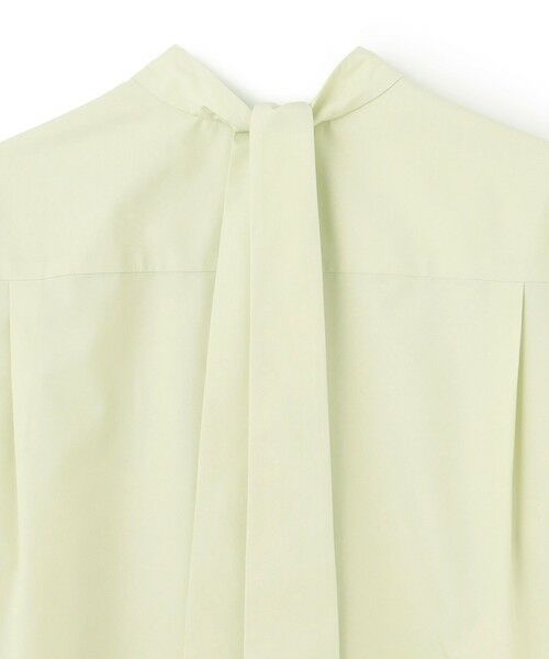 BEIGE, / ベイジ, シャツ・ブラウス | 【洗える】CLOVER / コットンバックボウタイブラウス | 詳細15